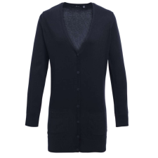 Premier PR698 WOMEN&#039;S LONG LENGTH KNITTED CARDIGAN 5XL munkaruha