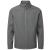 Premier PR810 férfi softshell galléros dzseki elől végig cipzárral Premier, Dark Grey-S