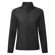 Premier PR812 karcsusított Női softshell dzseki elől végig cipzárral Premier, Black-2XL