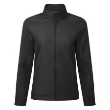 Premier PR812 karcsusított Női softshell dzseki elől végig cipzárral Premier, Black-XL női dzseki, kabát