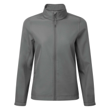 Premier PR812 karcsusított Női softshell dzseki elől végig cipzárral Premier, Dark Grey-XL női dzseki, kabát