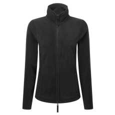 Premier PR824 ARTISAN karcsusított cipzáras Női polár pulóver Premier, Black/Black-L