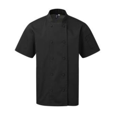 Premier PR902 CHEF&#039;S COOLCHECKER® SHORT SLEEVE JACKET XS munkaruha