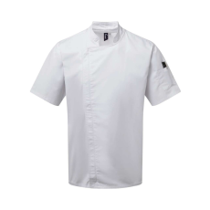 Premier PR906 CHEF'S ZIP-CLOSE SHORT SLEEVE JACKET XL