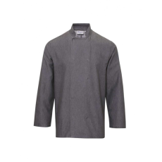 Premier Uniszex kabát Premier PR660 Chef'S Denim Jacket -L, Grey Denim