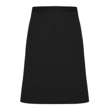 Premier Uniszex kötény Premier PR114 Fairtrade Mid Length Apron -Egy méret, Black női ruházati kiegészítő