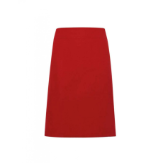 Premier Uniszex kötény Premier PR131 Calibre' Heavy Cotton Canvas Waist Apron -Egy méret, Red