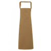 Premier Uniszex kötény Premier PR132 Chino’ Bib Apron -Egy méret, Khaki