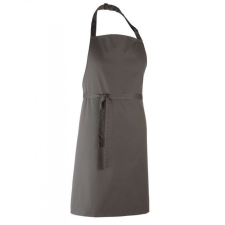 Premier Uniszex kötény Premier PR150 Colours Collection’ Bib Apron -Egy méret, Dark Grey női ruházati kiegészítő