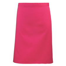 Premier Uniszex kötény Premier PR151 Colours Collection’ Mid Length Apron -Egy méret, Hot Pink női ruházati kiegészítő
