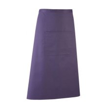 Premier Uniszex kötény Premier PR158 Colours Collection’ Bar Apron With pocket -Egy méret, Purple női ruházati kiegészítő