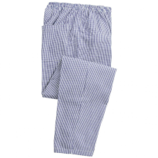 Premier Uniszex nadrág Premier PR552 Chef&#039;S pull-On Trousers -2XL, Navy/White Check női nadrág