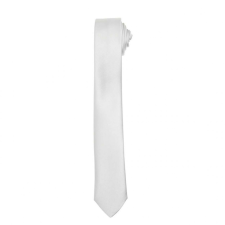Premier Uniszex Premier PR793 Slim Tie -Egy méret, Silver nyakkendő