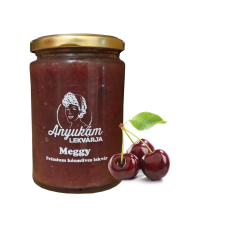 Prémium adalékmentes meggy lekvár 370g alapvető élelmiszer