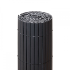Premium_D Belátásgátló műnád 150x300 cm szürke színben kerítés takaró tekercs szélfogó PVC redőny