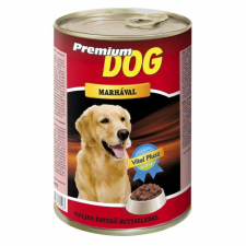 Prémium Dog Konzerv Marhás 1240g kutyaeledel