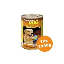Prémium Dog Konzerv Szárnyas 12x1240g kutyaeledel