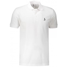  Prémium férfi póló gallérral ALTISPORT ALM002203 FEHÉR méret: XXXL férfi póló