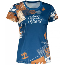  Prémium funkcionális női póló ALTISPORT VOJ/ALW009TR01 SÖTÉTKÉK/BARNA méret: XXXL női póló