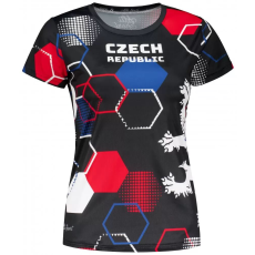  Prémium funkcionális női póló ALTISPORT x CZE VOJ/ALW036TR01 HATSZÖGLETŰ FEKETE méret: S