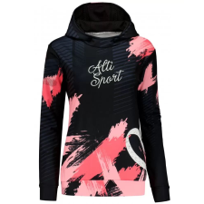  Prémium funkcionális női pulóver ALTISPORT VOJ/ALW027MI01 FEKETE/LAZAC méret: XXXL női pulóver, kardigán
