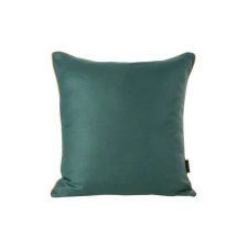  Premium mako-szatén párnahuzat Palackzöld/arany 45x45 cm lakástextília