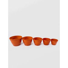 Prémium Mercaton® virágcserepek, Műanyag, Barna, 22x15 cm kerti tárolás