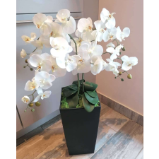 PRÉMIUM MINŐSÉGÚ ORCHIDEA (magyar kézműves termék) ÉLETHŰ dekoráció