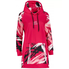  Prémium női funkcionális hosszabbított pulóver ALTISPORT VOJ/ALW039MI03 VIVA MAGENTA méret: S
