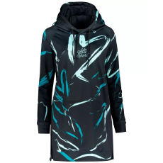  Prémium női funkcionális hosszabbított pulóver ALTISPORT VOJ/ALW049MI03 FEKETE ÉS KÉK méret: XS
