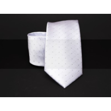  Prémium nyakkendő -  Fehér pöttyös nyakkendő