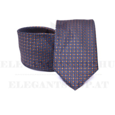  Prémium nyakkendő -  Kék-narancs kockás nyakkendő