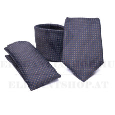  Prémium nyakkendő szett - Fekete aprómintás
