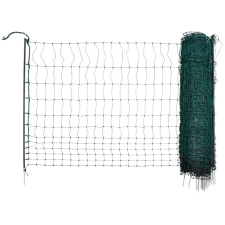 Premium Poultry net baromfiháló, elektromos, egy leszúrós, 50 m, 122 cm, zöld haszonállat felszerelés