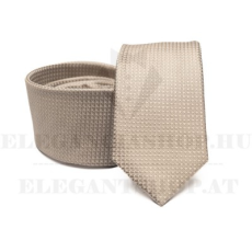  Prémium selyem nyakkendő - Drapp