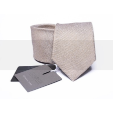  Prémium selyem nyakkendő - Drapp nyakkendő