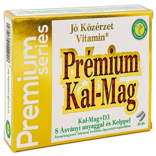 Premium Series Jó Közérzet Vitamin Prémium Kalcium-Magnézium, 30db vitamin és táplálékkiegészítő