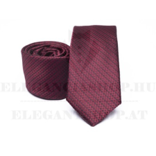  Prémium slim nyakkendő - Burgundi nyakkendő