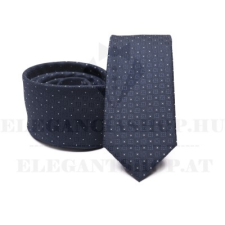  Prémium slim nyakkendő - Kék pöttyös nyakkendő