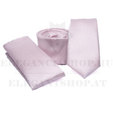  Prémium slim nyakkendő szett - Rózsaszín nyakkendő