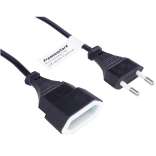 PremiumCord 230V Táp Fekete 2m kpsm2 kábel és adapter