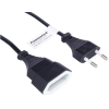 PremiumCord 230V Táp Fekete 5m kpsm5