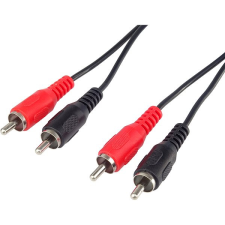PremiumCord 2x cinch M to 2x cinch M, 10m audió/videó kellék, kábel és adapter