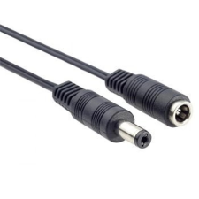 PremiumCord DC Jack Táp Fekete 10m CN-08 kábel és adapter