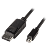 PremiumCord DisplayPort 1.2/1.2a Mini DisplayPort Átalakító Fekete 2m kport7-02