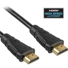 PremiumCord HDMI High Speed kábel, 1,5 m kábel és adapter