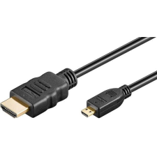 PremiumCord HDMI to HDMI micro, 1m audió/videó kellék, kábel és adapter