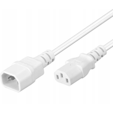 PremiumCord IEC Táp Fehér 2m kps2w (kps2w) kábel és adapter