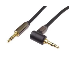 PremiumCord Jack Összekötő Fekete 1.5m kjqmm015-90 kábel és adapter