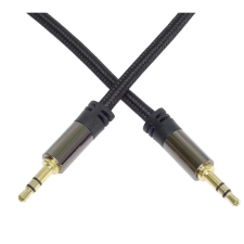 PremiumCord Jack Összekötő Fekete 1.5m kjqmm015t kábel és adapter